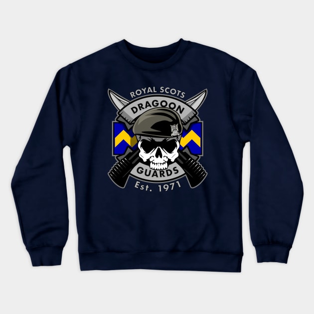 Royal Scots Dragoon Guards Crewneck Sweatshirt by TCP